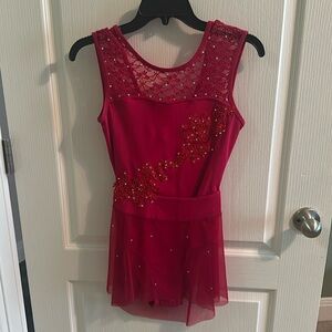 Red Strut Stuff dance costume